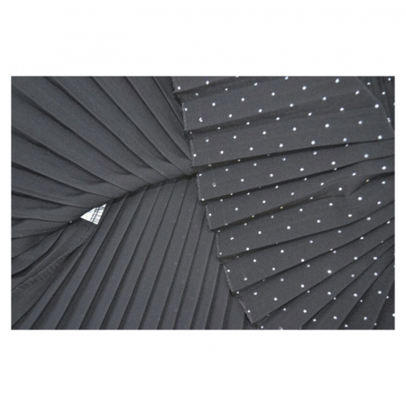 Fusta plisata pentru fete, Mini Junior, F7926N, Negru [2]