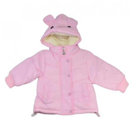 Geci de iarna - Geaca captusita pentru fete Vitamin Baby MSZ-033-62, Roz