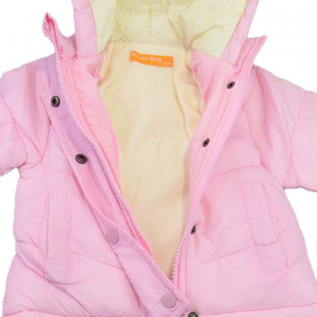 Geaca captusita pentru fete Vitamin Baby MSZ-033-62, Roz [2]