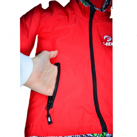 Geaca cu doua fete pentru baieti Happy House HB-9053-R, Rosu [1]