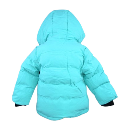 Geaca imblanita, cu gluga, pentru baieti, Happy House KK1036-1, Turcoaz [2]