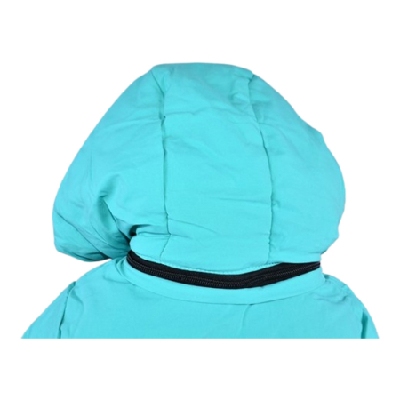 Geaca imblanita, cu gluga, pentru baieti, Happy House KK1036-1, Turcoaz [3]