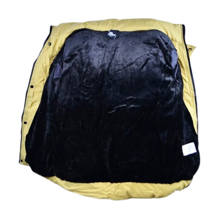 Geaca imblanita, cu gluga, pentru baieti, Happy House KK1101-4, Kaki [7]