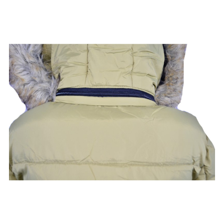 Geaca imblanita, cu gluga, pentru baieti, Happy House KK1101-4, Kaki [5]