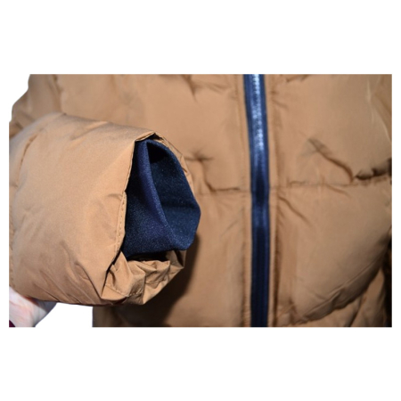 Geaca imblanita, cu gluga, pentru baieti, Happy House KK1117-8, Maro [3]