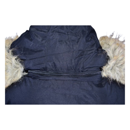 Geaca imblanita, cu gluga, pentru baieti, Happy House KK1128-8, Negru [6]