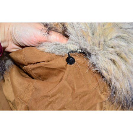 Geaca imblanita, cu gluga, pentru baieti, Happy House KK1129-8, Maro [7]