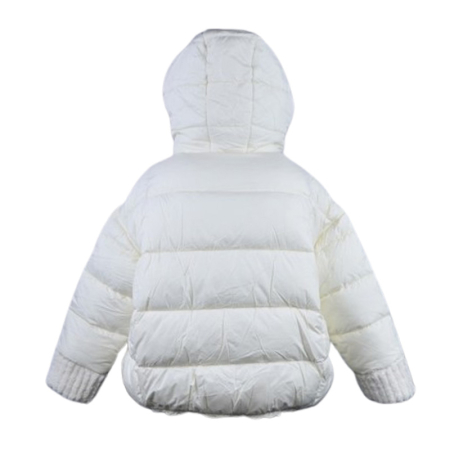 Geaca cu gluga, pentru fete, Happy House KK2357-8, Alb [1]