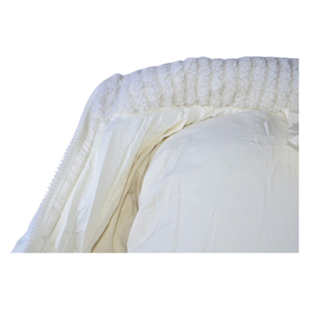 Geaca cu gluga, pentru fete, Happy House KK2357-8, Alb [7]