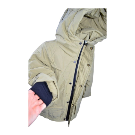 Geaca imblanita, cu jucarie, pentru baieti, Happy House KK1136-1, Kaki [2]