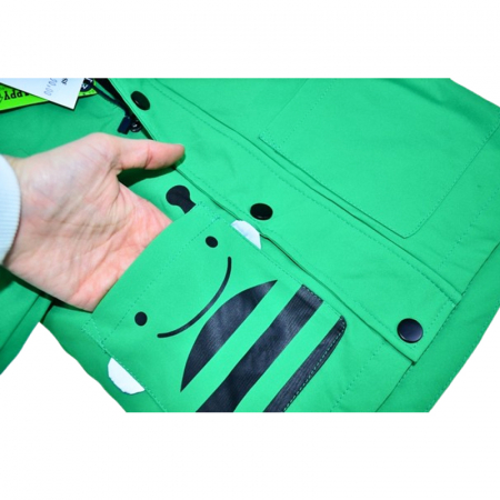 Geaca impermeabila pentru baieti Happy House HB-9016-V, Verde [1]