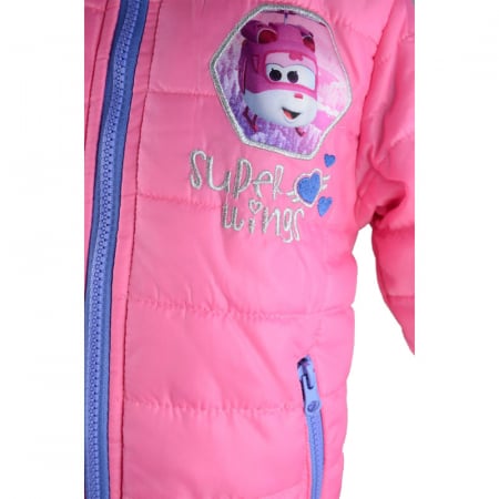 Geaca pentru fete Sun City Super Wings DHQ1405-110-cm, Roz [3]