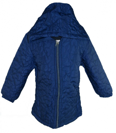 Geci primavara-toamna - Geaca pentru fete Happy House KK-429B-98, Bleumarin