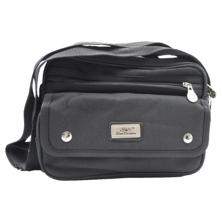 Geanta 27 x 12 x 20 cm pentru barbati Star Dragon GNT-22, Negru [0]