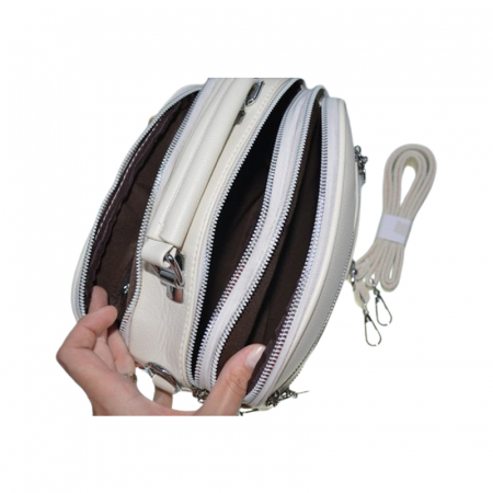 Geanta dama casual, Caslon 6806C, Crem [3]