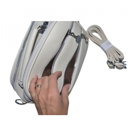 Geanta dama casual, Caslon 6806C, Crem [4]