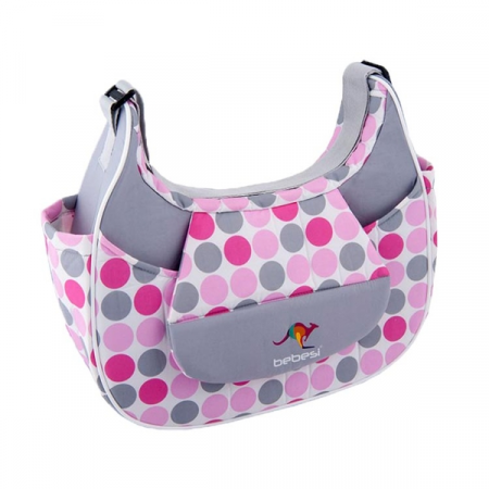 Genti - Geanta pentru bebelusi Bebesi B0203-R, Multicolor