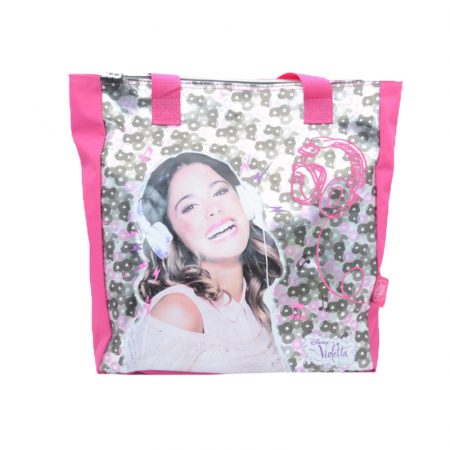 Genti, ghiozdane copii - Geanta pentru fete Disney Violetta TUV14R, Roz