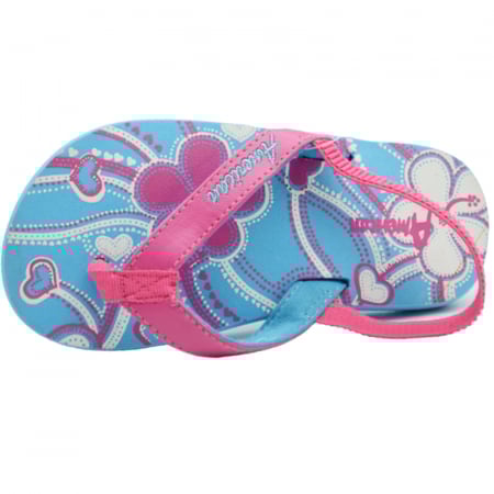 Papuci din spuma EVA pentru fete American Club 756131-30, Multicolor [3]