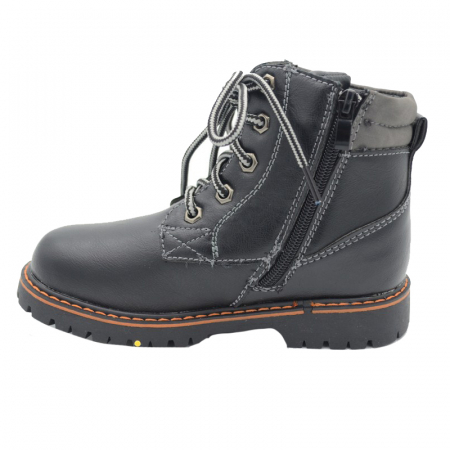 Ghete imblanite pentru baieti Clibee H-61-31, Negru [5]