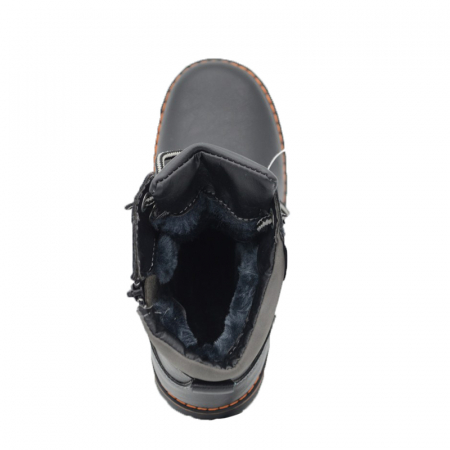 Ghete imblanite pentru baieti Clibee H-61-31, Negru [3]