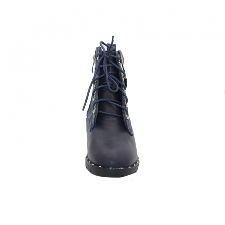 Ghete imblanite pentru fete MRS M1609-B-31, Bleumarin [1]