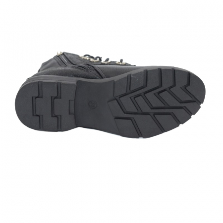 Ghete imblanite pentru fete MRS M1610-N-33, Negru [2]