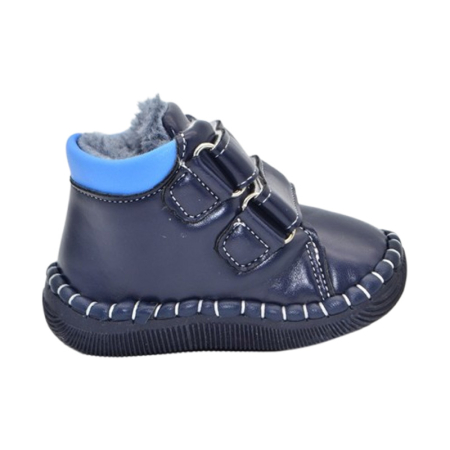 Ghete imblanite flexibile pentru baieti, Apawwa FD114-18, Bleumarin [2]