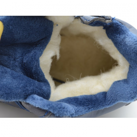 Ghete imblanite pentru baieti Bessky B81754-2-32, Bleumarin [3]