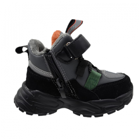 Ghete imblanite pentru baieti Bessky B946-4A-23, Multicolor [1]