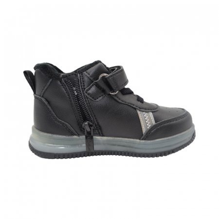 Ghete ortopedice imblanite pentru baieti Tom Miki C-T9732-A, Negru [2]