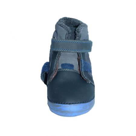 Ghete imblanite pentru baieti DDStep 023-802L-31, Bleumarin [2]