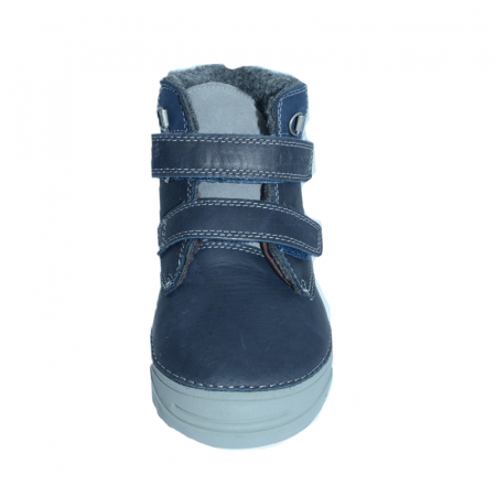 Ghete imblanite pentru baieti DDStep 040-423B-31, Bleumarin [1]