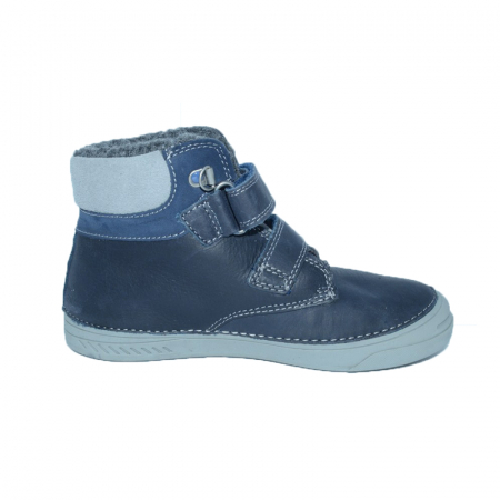 Ghete imblanite pentru baieti DDStep 040-423B-31, Bleumarin [3]
