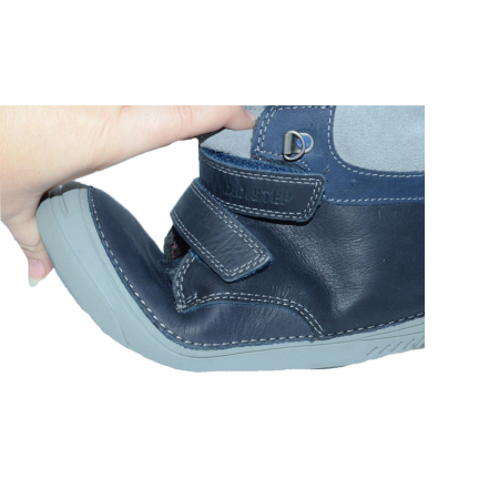 Ghete imblanite pentru baieti DDStep 040-423B-31, Bleumarin [5]