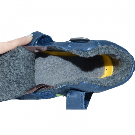Ghete imblanite pentru baieti DDStep 043-515-32, Albastru [5]