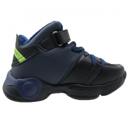 Ghete imblanite pentru baieti Tom Miki C-T9675-B-28, Bleumarin [1]
