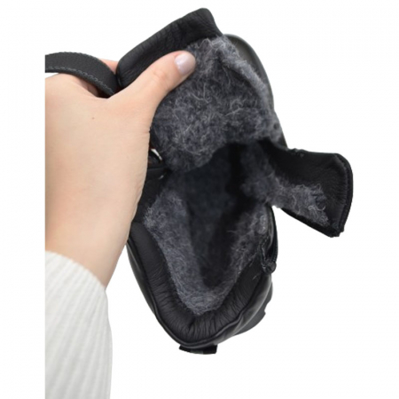 Ghete imblanite pentru baieti Tom Miki T-10872-A, Negru [3]