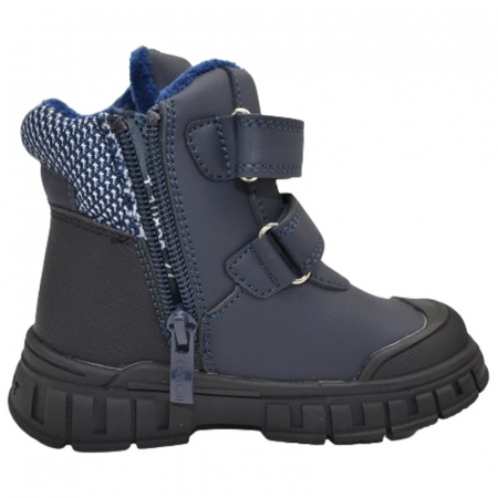 Ghete imblanite pentru baieti Tom Miki T-10858-B-B, Bleumarin [1]
