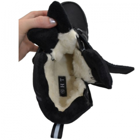 Ghete imblanite Waterproof si Windproof pentru baieti Tom Miki F-0516-A, Negru [3]