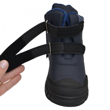 Ghete imblanite pentru baieti Tom Miki T-10858-B-B, Bleumarin [4]