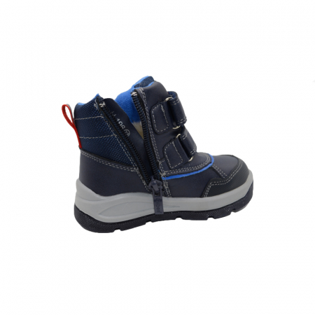 Ghete imblanite pentru baieti Clibee H-196A, Bleumarin [2]