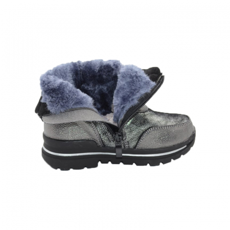 Ghete imblanite pentru fete Bessky ML70157-2-29, Negru [4]