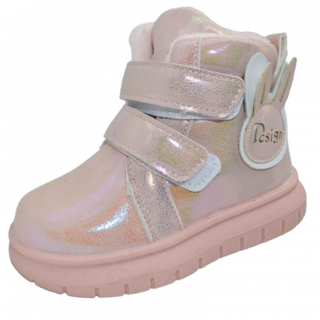 Ghete imblanite pentru fete Bi&Ki F-0525-A, Roz [2]
