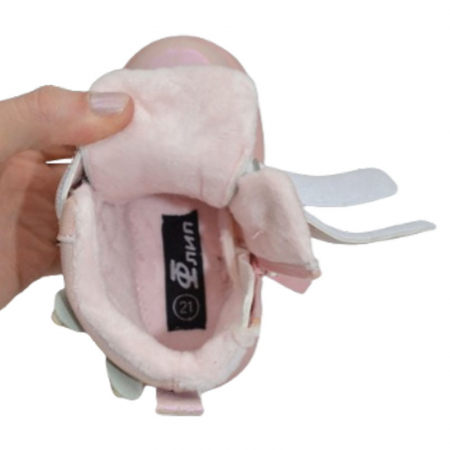 Ghete imblanite pentru fete Bi&Ki F-0525-A, Roz [3]
