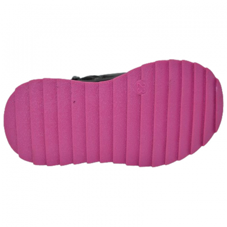 Ghete imblanite pentru fete Bi&Ki F-0186-B, Negru [5]