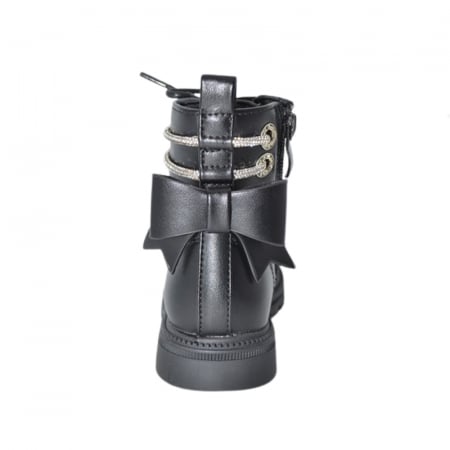 Ghete imblanite pentru fete MRS R706-N, Negru [1]