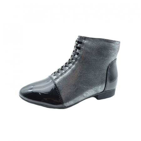 Ghete si cizme fete - Ghete pentru fete Mini Junior HKR 86122-30, Gri