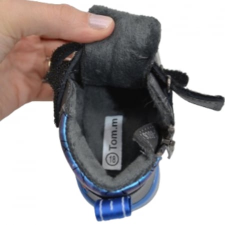 Ghete imblanite pentru baieti Tom Miki C-T9398-C, Gri [3]
