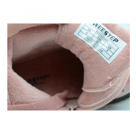 Ghete imblanite pentru fete WeeStep 5001P-25, Roz [1]